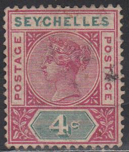 Seychelles 4 CV $1.75 U
