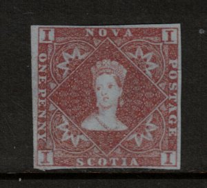 Nova Scotia #1 Very Fine Mint Unused (No Gum) **With Certificate**