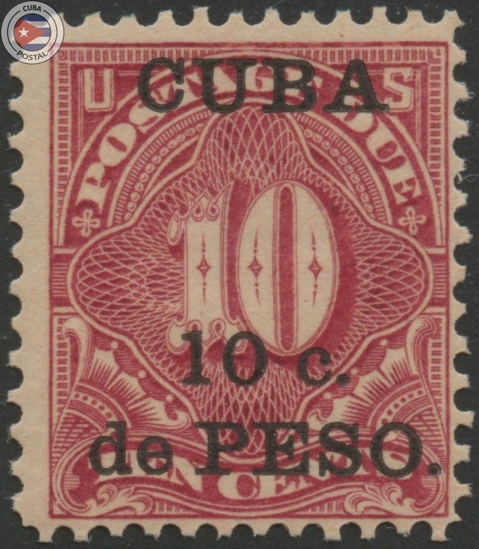 Cuba 1899 Scott J4 | MNH | CU20748