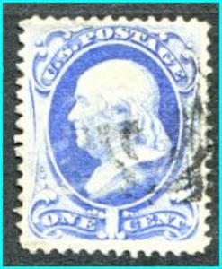 USA #145  VF used,       ** Free shipping **