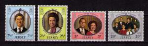 JERSEY GB Sc# 73 - 76 MNH FVF Set4 Princess Anne HRH Charles