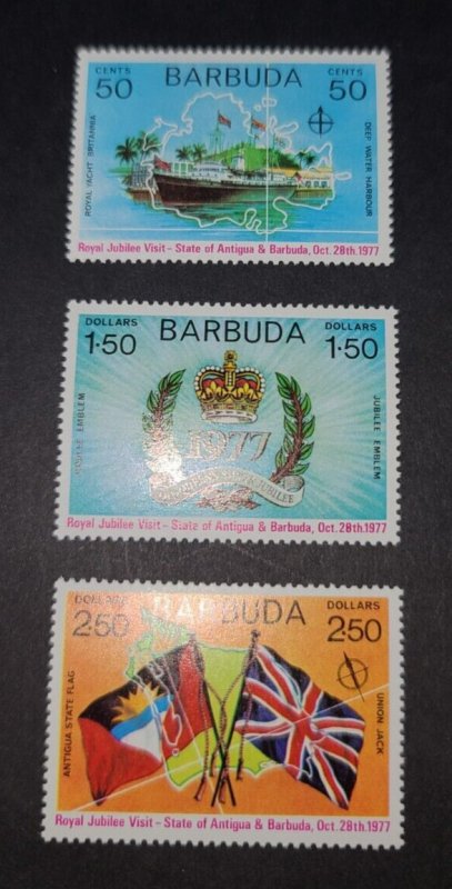 Barbuda Stamps #302-4 Complete Set MNH