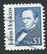 US Scott #2194 $1 Johns Hopkins (1989) Used