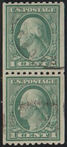 # 448 SCV $50.00 VF used Pair, crease, rare as a used pair, Select!