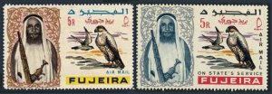 Fujeira C9,CO4,MNH.Michel 48,D9. Hawks,1965.