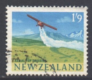 New Zealand Scott 346 - SG795, 1960 Elizabeth II 1/9d used