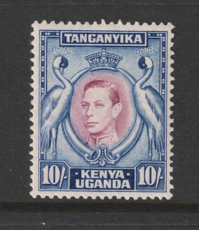 Kenya U.T. a MH 10/- KGVI perf 13.25