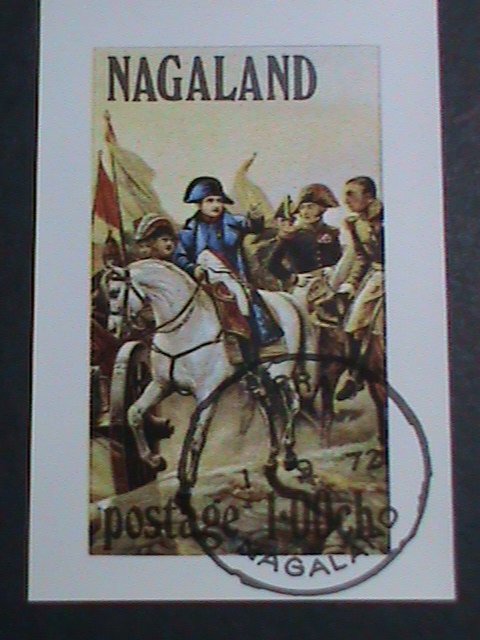 NAGALAND-1972-FRANCE IN WARS -IMPERF-CTO S/S-VERY FINE WE SHIP TO WORLD WIDE