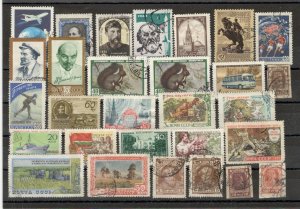 RUSSIA - NICE LOT OF 66  STAMPS  (8)