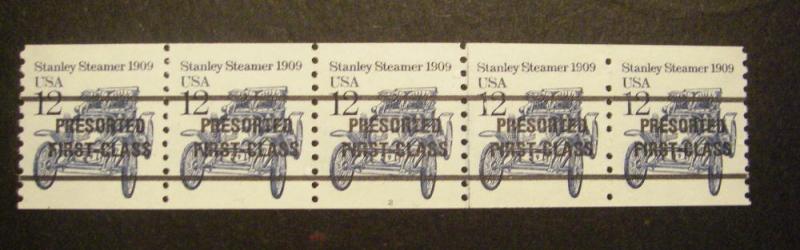 Scott 2132a, 12c Stanley Steamer, PNC5 #2, No Gap