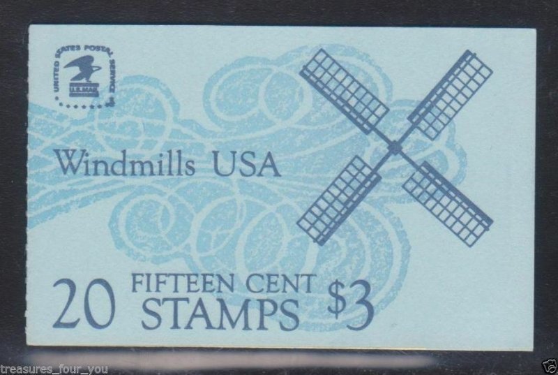 US #BK135 Booklet of 20 15c 1980 WINDMILLS Stamp - Unopened/Sealed