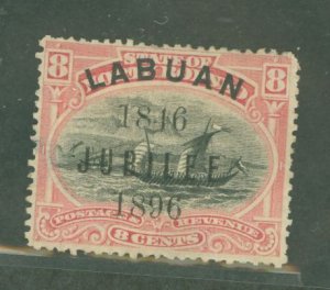 Labuan #71 Unused Single