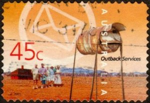 Australia 1973 - Used - 45c Postal Service (Perf 11.75) (2001) (cv $0.75)