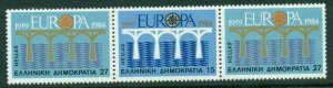 Greece 1984 Europa Strip 3 MUH Lot15410