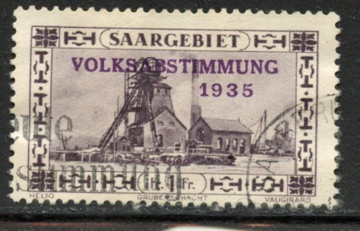 Saar # 149, Used. CV $ 1.60