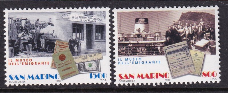 San Marino 1424-1425 MNH VF