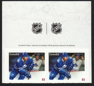 HOCKEY = TORONTO MAPLE LEAFS = NHL Team JERSEY = Canada 2013 #2676 MNH from BKLT