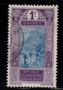 FRENCH GUINEA Scott  63 Used stamp