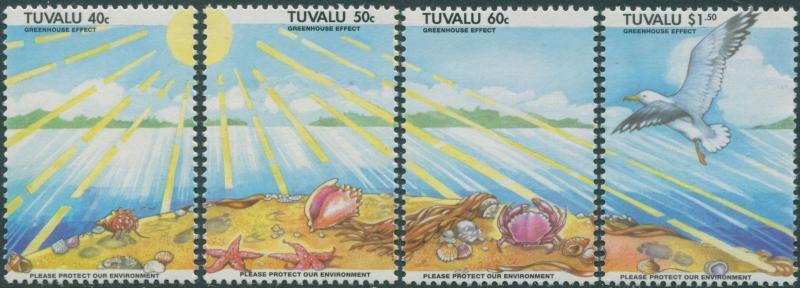 Tuvalu 1993 SG684-687 Environment set MNH