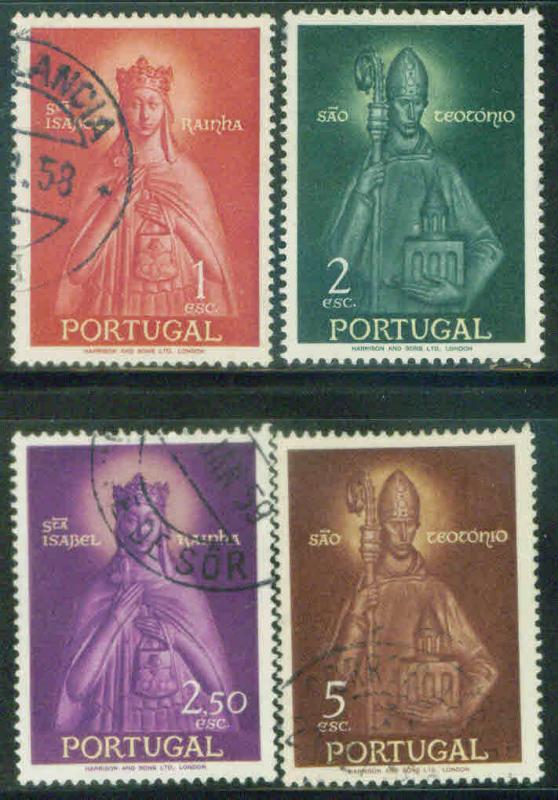 Portugal Scott 832-5 used complete set