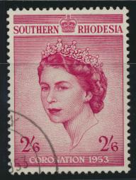 Southern Rhodesia  SG 77  VFU  SC# 80 - Coronation