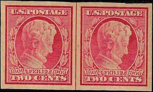 368 Mint,OG,XLH... Line Pair... SCV $27.50