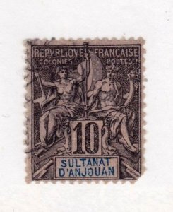 Anjouan stamp #5, used