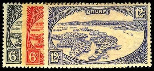 BRUNEI 59-61  Mint (ID # 48927)