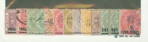 Straits Settlements #73-82/92  Single (Complete Set)