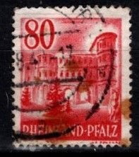 Germany - Rhine Palatinate #6N37 Porta Nigra Trier - Used