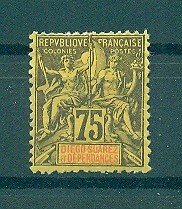 Diego Suarez sc# 36 (2) mh cat value $52.50