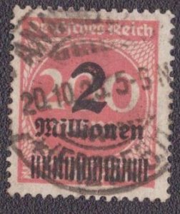 Germany 269 1923 Used