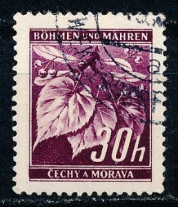 Bohemia and Moravia #24 Single Used