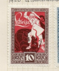 Latvia 1920 Early Issue Fine Mint Hinged 10K. NW-184015