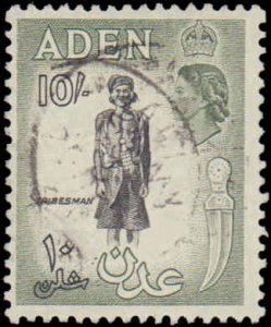 Aden #60, Incomplete Set, 1954, Used