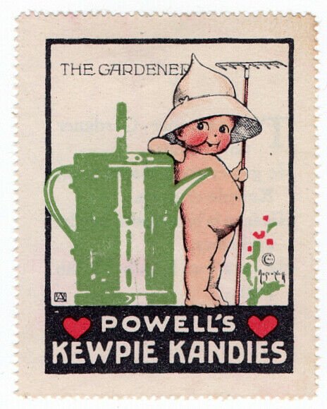 (I.B) US Cinderella : Kewpie Kandies Promo Stamp 5 (The Gardener)