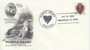 2003 Purple Heart UO Birmingham AL FDOI Artcraft Pictorial