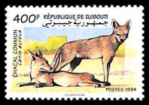 Djibouti 1994, Canis Aureus 1v, MNH