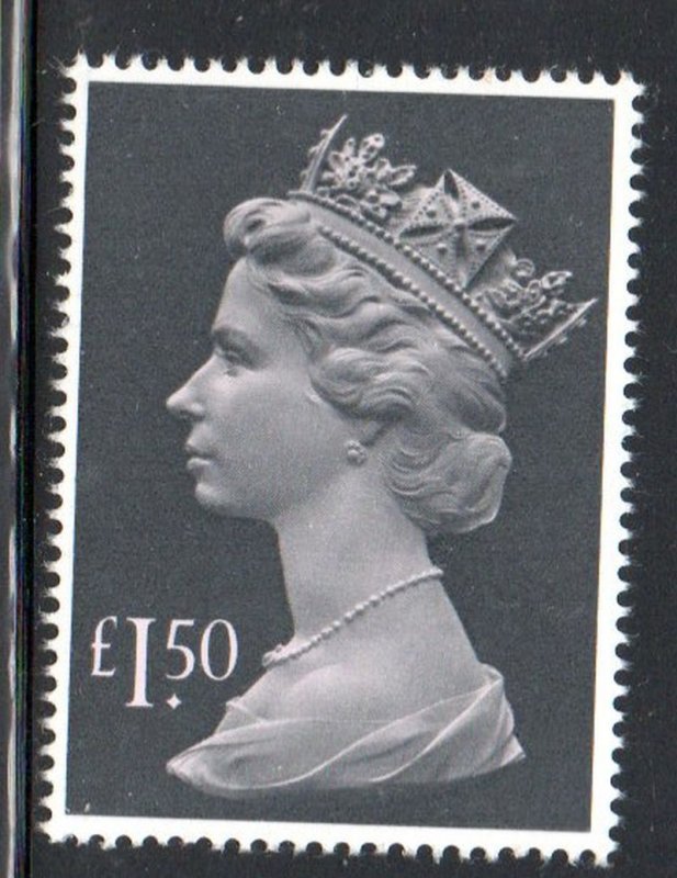 Great Britain Sc MH173 1986 £1.50 QE II Machin Head stamp mint NH