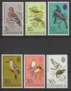 CAYMAN ISLANDS 1974 SG 337/42 MNH