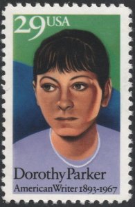 SC#2698 29¢ Dorothy Parker Single (1992) MNH