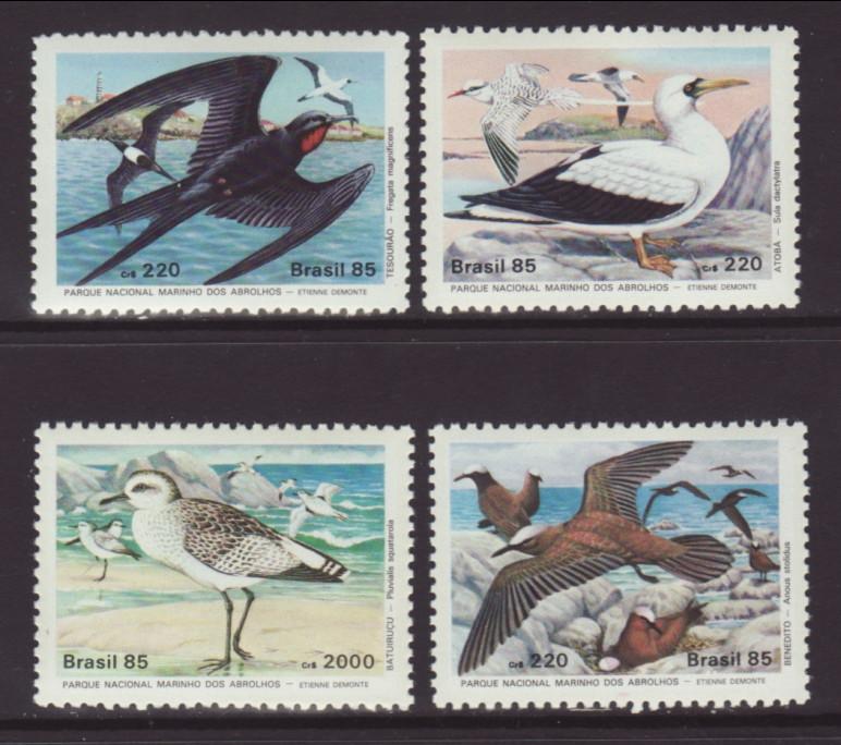 Brazil 2001-2004 Birds MNH VF