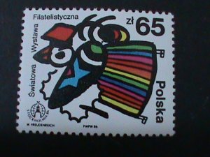 POLAND-1986-SC#2756 STOCKHOLMIA'86 STAMPS SHOW MNH VF COMPLETE SET