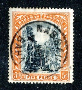 1903  Sc #34 used cv.$65 ( 790 Bahamas )