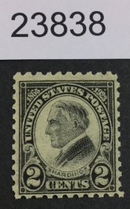 US STAMPS #612 MINT OG H LOT #23838