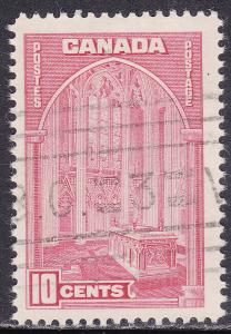 Canada 241a KGVI Pictorial, Memorial Chamber 1938