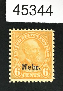 US STAMPS # 675 MINT OG NH LOT #45344