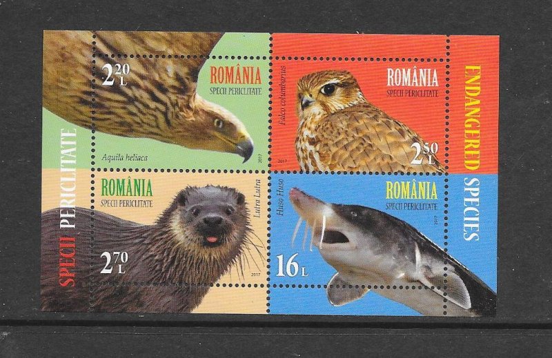 ROMANIA #5946b  PROTECTED SPECIES  MNH