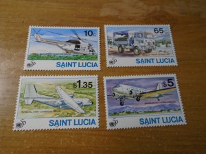 St Lucia  # 1023-26  MNH