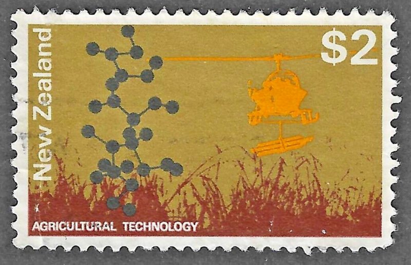 New Zealand (1970) - Scott # 458,  Used